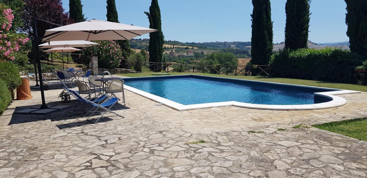 Case In Campagna Con Piscina A Todi Kültér fotó